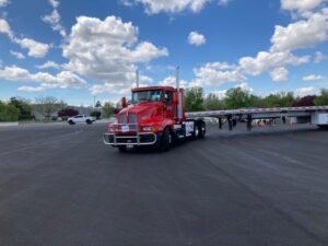 Gary Amoth Trucking Team on National Truck Driving Championship Course